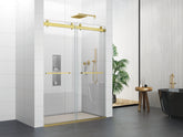 60'' X 72'' Frameless Shower Glass Door -D36